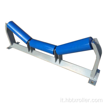 600 mm BW Cintura trasportatore Troughing Idler per cemento